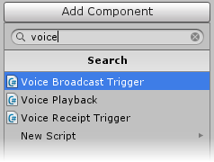 Dissonance Voice Broadcast Trigger